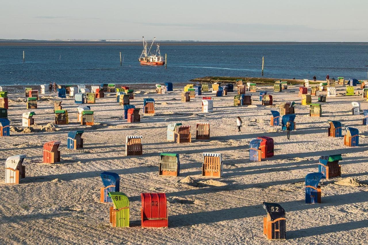Nordsee Ferienwohnung Nord Dornumersiel Bagian luar foto